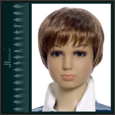 Kinder Perücke Wig Kinderpuppen Mannequin Schaufensterpuppe Junge Mädchen Haare 