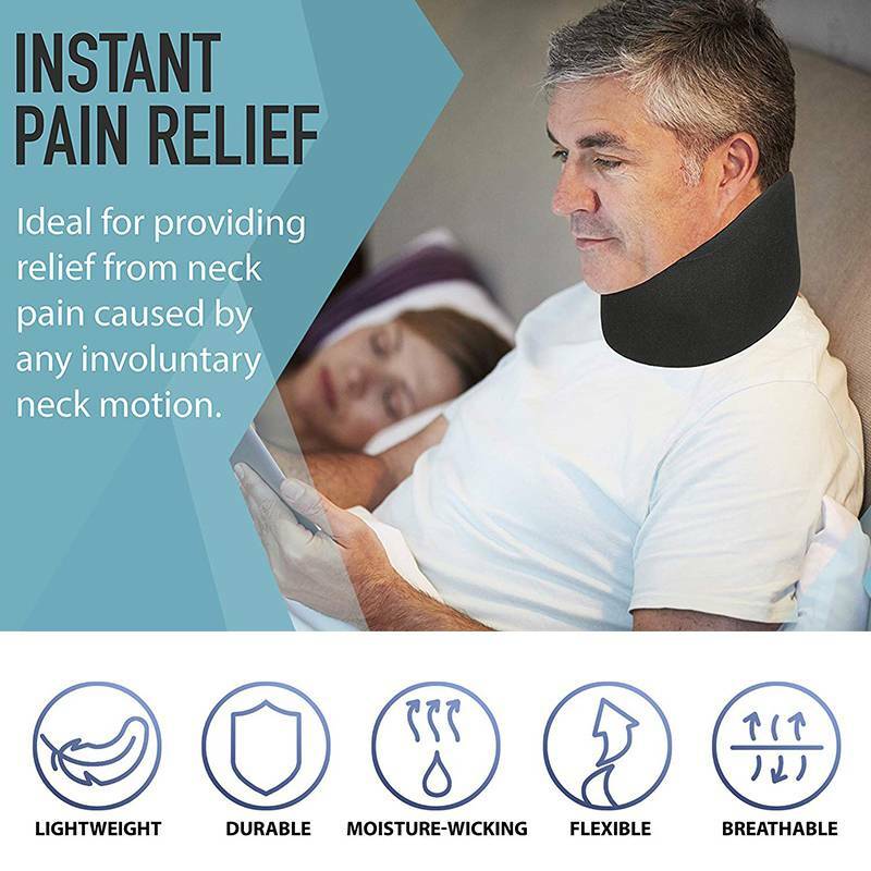 Adjustable Neck Brace Support Wrap Soft Foam  Cervical Collar Neck Pain Relief