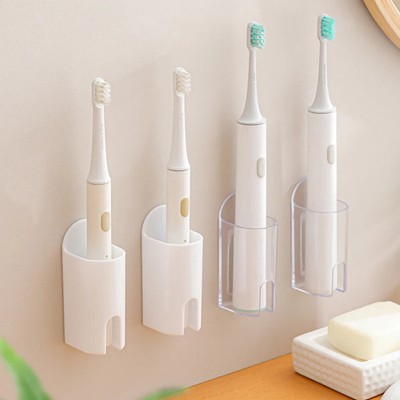 Self Adhesive Electric Toothbrush Holder Wall Mount Tooth Brush Punch-Free Rack