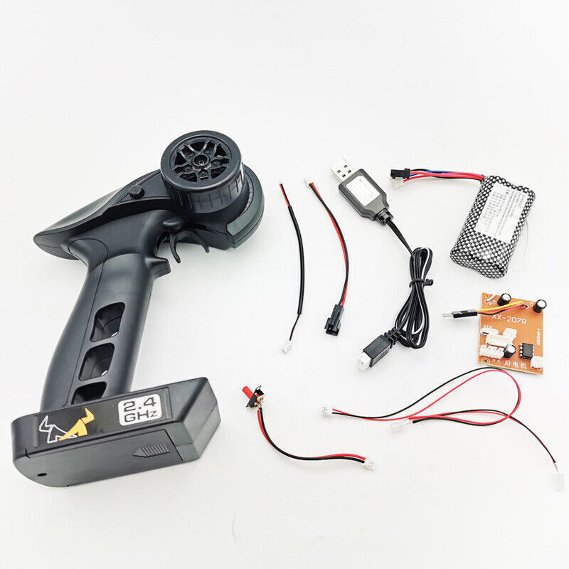 Remote Control Circuit Board Receiver 7.4V Battery Kit for 1/12 MN99S RC Car
