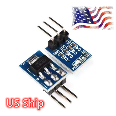 DC-DC Step-Down Power Supply Buck Module 3.3V AMS1117 LDO 800mA 3Pin Power Board