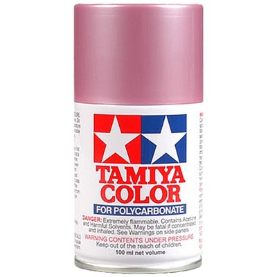 Tamiya 86050 PS-50 Sparkling Pink-Anodized Aluminum Polycarb Spray Paint 100m