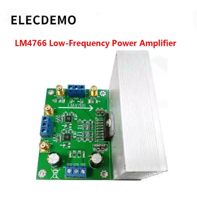 LM4766 Module Power Amplifier Dual 30W High Voltage High Current Wide Voltage Ra