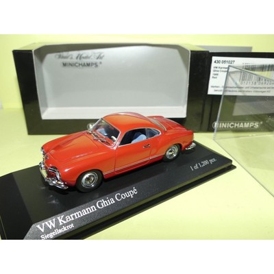 VW KARMANN GHIA COUPE 1966 Rouge Red 1:43