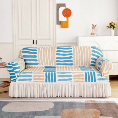 Sofa Skirt Covers Stretch All-inclusive Couch Covers Slipcovers  for Living Room