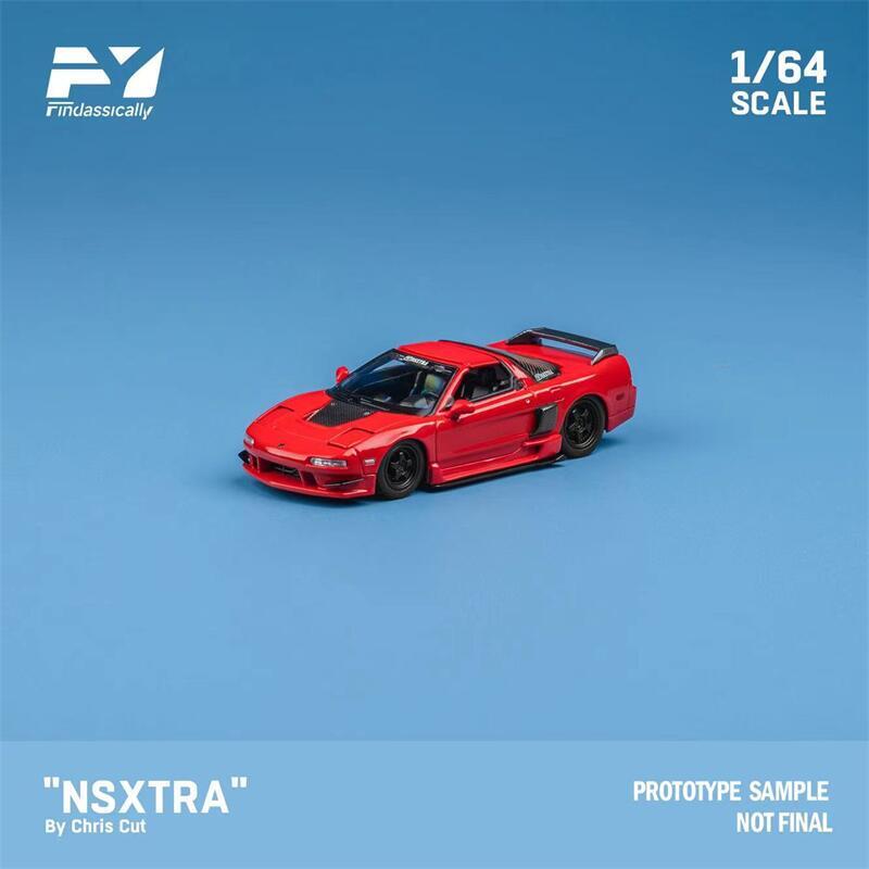 Finclassically NSXTRA 赤 1/64 MLGB Finclassically 1:64 NSX TRA by Chris Cut Diecast Model Car