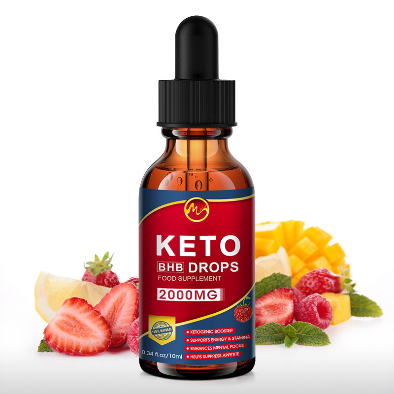 Keto Diet Drops 2000Mg Ketosis Weight Loss Supplement Fat Burn Carb Blocker
