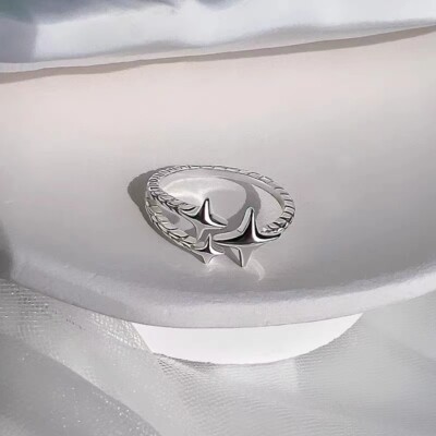 Fashion 925 Silver Filled Star Wrap Ring Womens Gift Jewellery Party Accessories