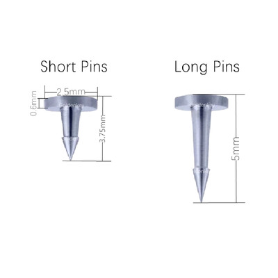 Dental GBR Hex Tac Case Guide Bone Regeneration Tacks Pins Driver Complete Set