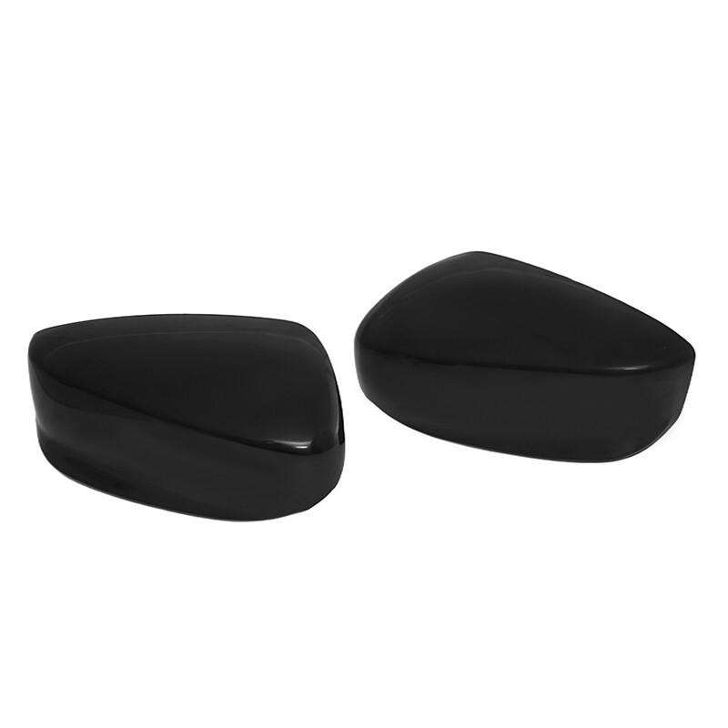 1Pair For Honda Accord 2008-2012 Pair Door Side Rearview Mirror Cover Cap Trim .