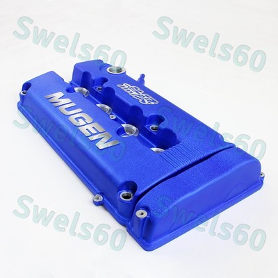 MUGEN Style Engine Valve Cover For Honda Civic B16 B17 B18 VTEC B18C DOHC Blue