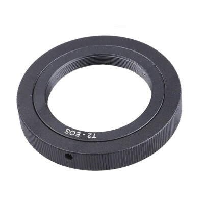 T2/M42 Lens Adapter for T Mount T2 Screw Mount Lens to Canon EOS EF DSLR Camera