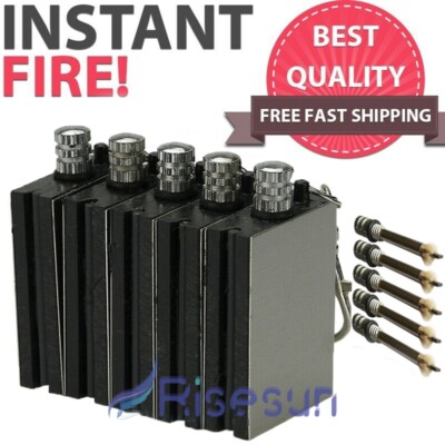 5 Waterproof Permanent Match Lighter Endless Match Survival Camp Fire Starter