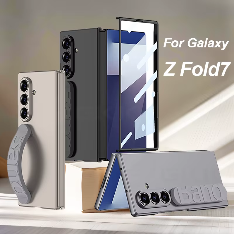 Ultra-thin Silicone Wristband Case For Samsung Galaxy Z Fold 7 Outer Screen Prot