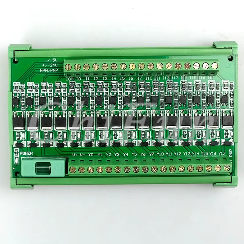 16 way PLC amplifier board isolation board protection board input NPN/PNP output