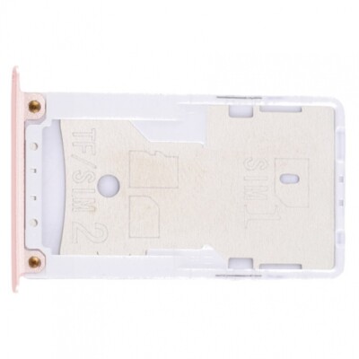 Tray SIM For Xiaomi Redmi 4X Adaptor Micro Support Holder SD Card Pink