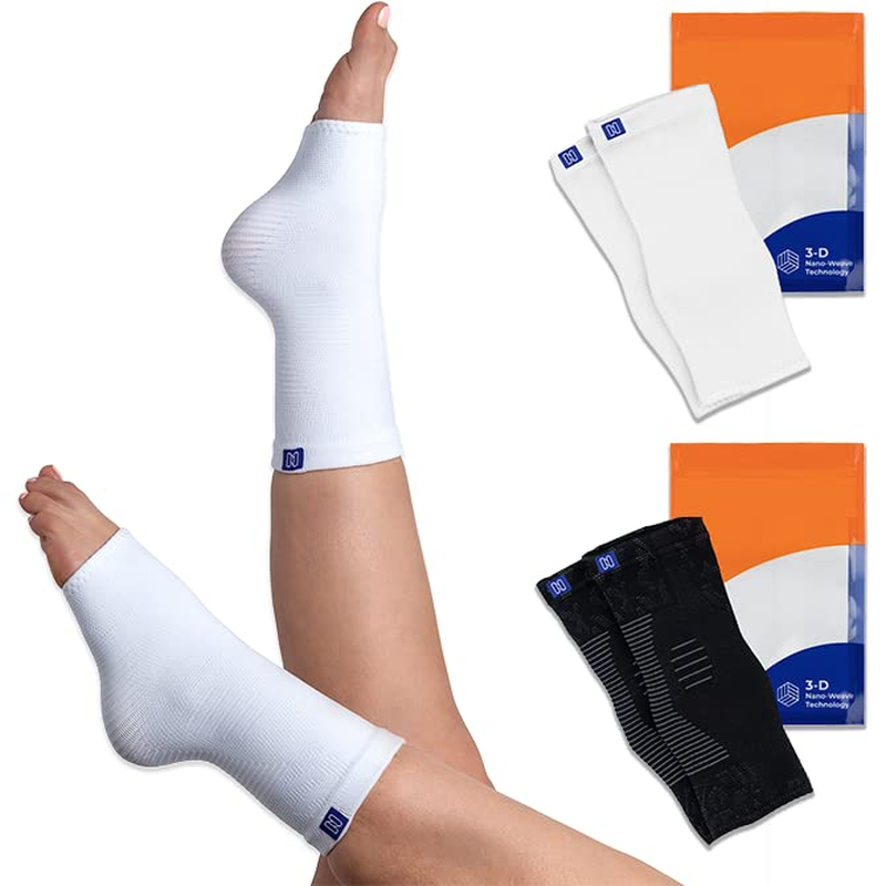 Compression Socks For Women & Men (1 Pair) - Best Ankle Brace Support