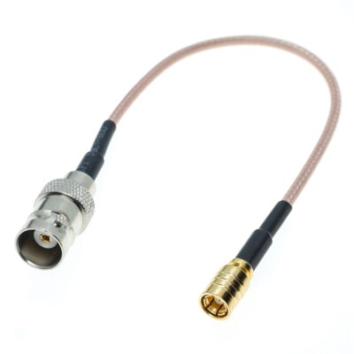 RG316 Cable BNC Female to SMB FEMALE Coax Low Loss Jumper RF Pigtail
