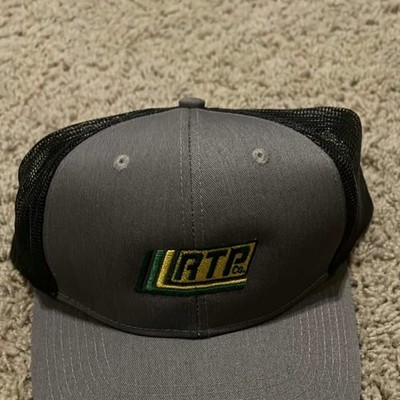 BTI RTP Co John Deere Gray Black Mesh Trucker Snapback Hat Cap