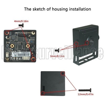 GC-103 Mini-box Spy Camera Case (No Camera Board)