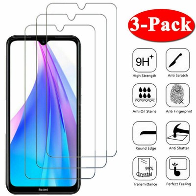 3X Tempered Glass Screen Protecto For Xiaomi Redmi Note 10 Pro 10S 9S 9 8 7 6 5