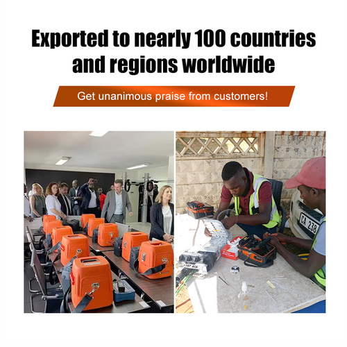  Signal Fire AI-9 Optical Fiber Fusion Splicer SM MM 6 Motor FTTH Toolbox style 