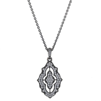 Pandora Sparkling Lace Necklace 35.4'' - Sterling 925 NEW Authentic 390362CZ-90