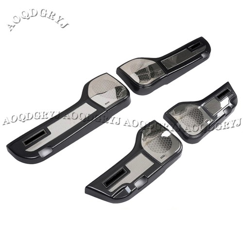 LX570カーボンキックガード For LEXUS LX570 2008-2021 Carbon Fiber Look Door Anti Kick