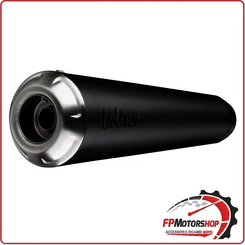 TERMINALE DI SCARICO NERO PER HONDA CMX 300/500 REBEL 17- LEOVINCE 15006BU 
