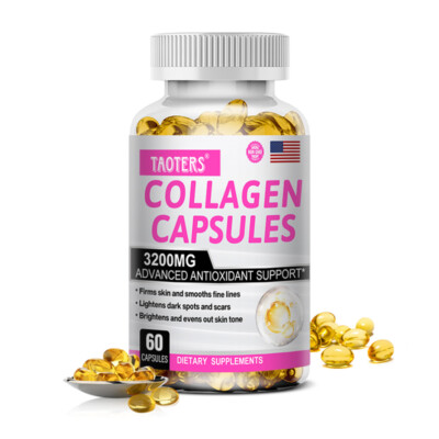Collagen Capsules - Anti-Aging Skin Whitening ,Firms skin and smooths fine lines