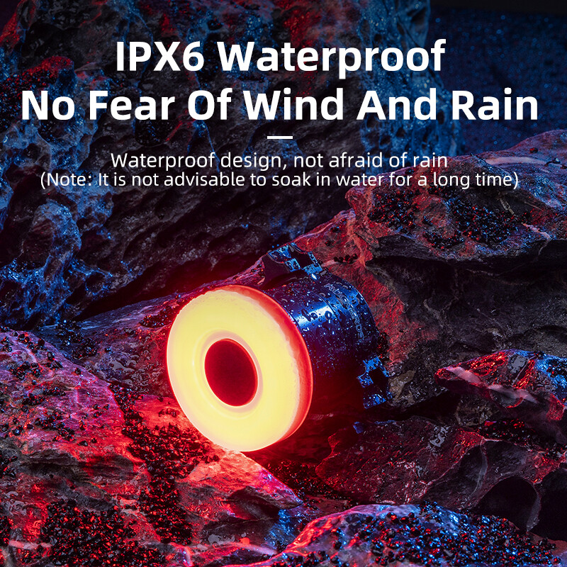 ROCKBROS Rear Bike Light Smart Brake Alert Saddle light Cycling Tail Flashlight