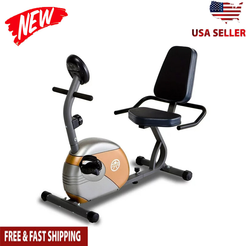 Exercise Recumbent Bike Adjustable Magnetic Resistance Gym Home Equipment NEW