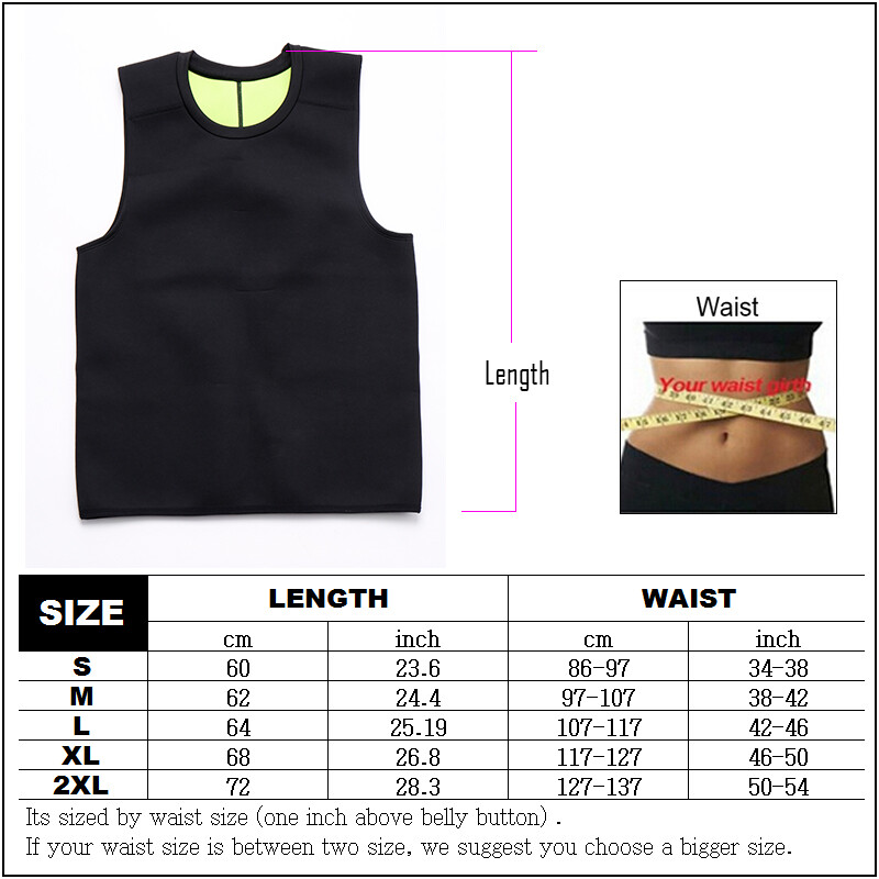 Men Weight Loss Workout Neoprene Body Shaper Sweat Sauna Suits Exercise Gym Vest
