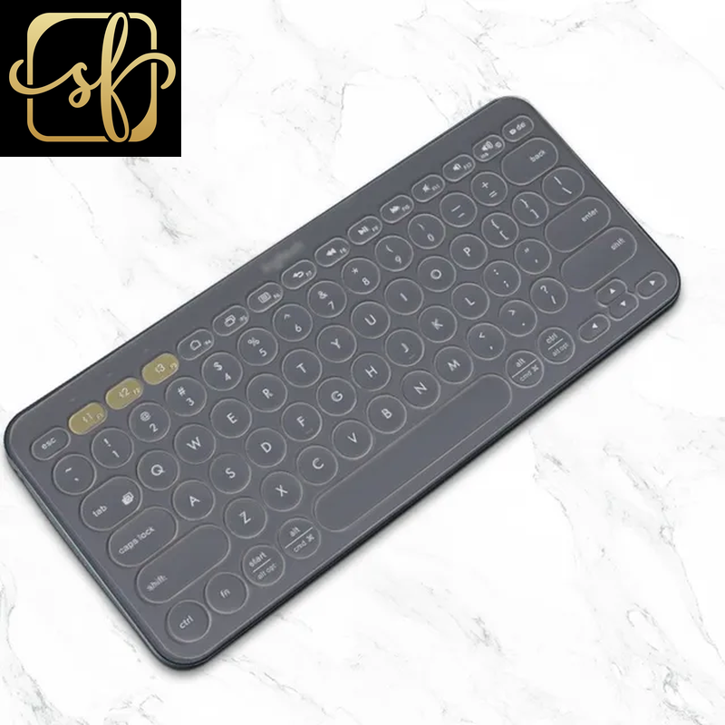 Transparen Wireless Keyboard Only Cover for Logitech K380 Wireless Colorful US S