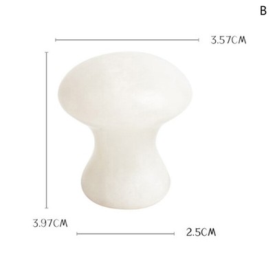 1Pc Jade Mushroom Facial Massager Gua Sha Tool Natural Quartz Gouache Scra-SA