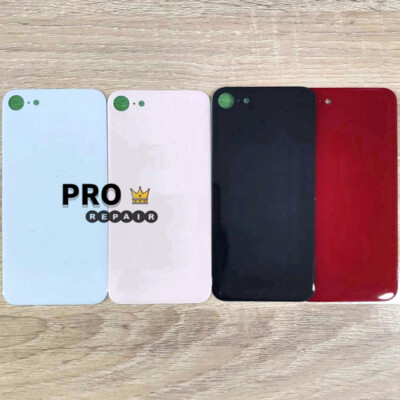 Big Camera Hole Battery Glass Cover For iPhone X XR XS XSM iPhone 8 With Logo