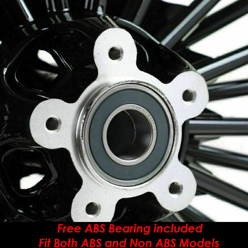 09-24 Touring Bagger 21X3.5 18X5.5 Fat Spoke Wheels for Harley Road Street Glide