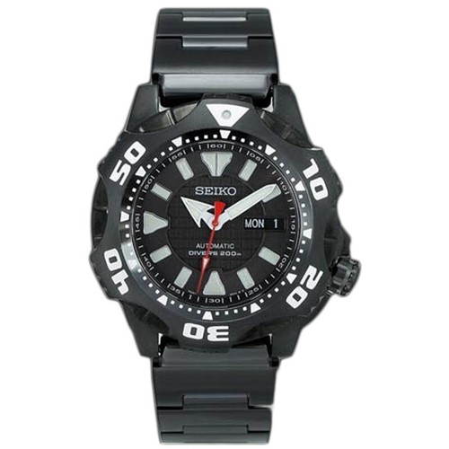 Pre-owned Seiko Skz285k1 Starfish Samurai Shurikane Diver 200m Automatic Men Steel Watch