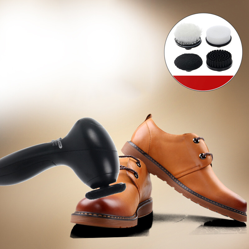 Electric Shoe Polisher Machine Cleaning Brushes For Shoes Le