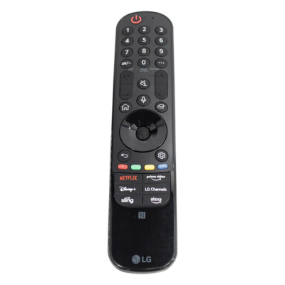 Genuine LG Magic Smart TV Voice Remote Control Black Model MR23GN