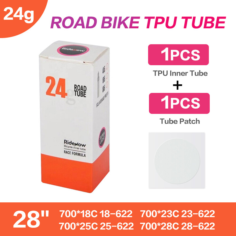 RideNow Ultralight Bicycle TPU Inner Tube 700x18/32C Road Bike 45/65/85mm SV 36g