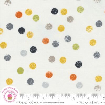 Moda FILIGREE 1813 12 Off White Multi Dots  ZEN CHIC Quilt Fabric