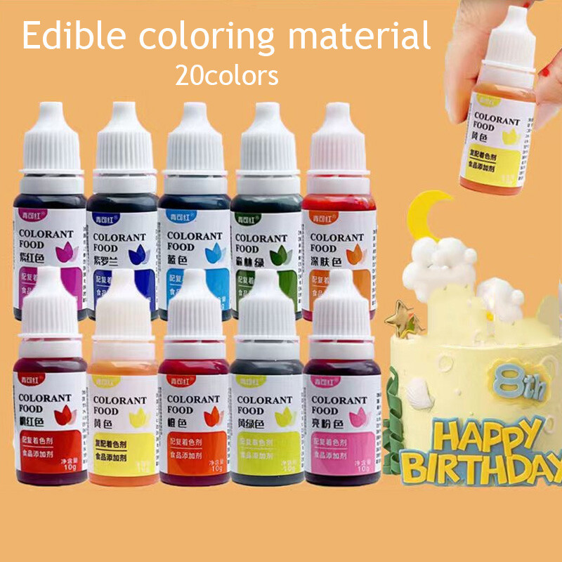 Colorant Liquide ConcentrÃ© De QualitÃ© Alimentaire - Sugarcraft Glaces F