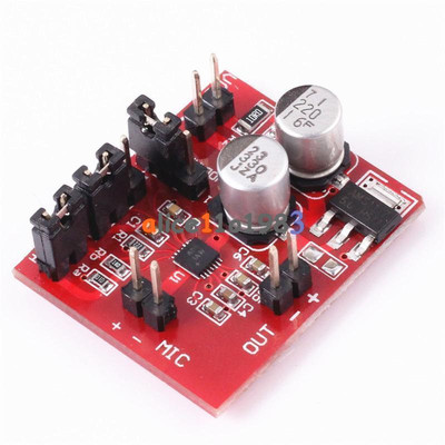 MAX9814/MAX9812 Electret Microphone Amplifier Module Board for Arduino