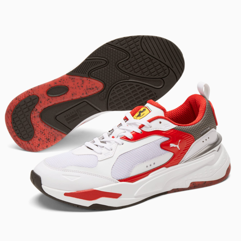 

Кроссовки Puma Ferrari RS Fast Белый Красный 307161_02 Expeditedship, PUMA RS