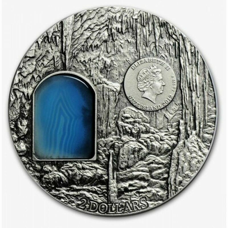 Niue Islands 2012 2$ Crystal Art - Secrets of Lichtenstein 2oz - Tiffany