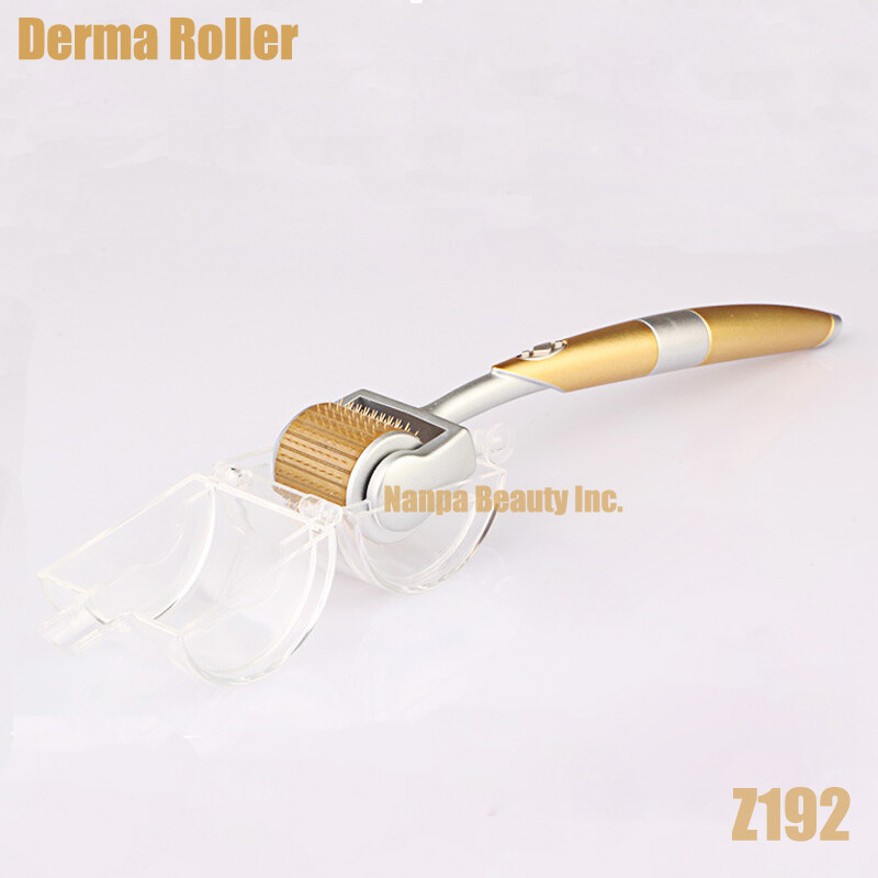192 pins Titanium Scar, Acne, Ageing, Wrinkles, Skin Therapy Derma Roller USA