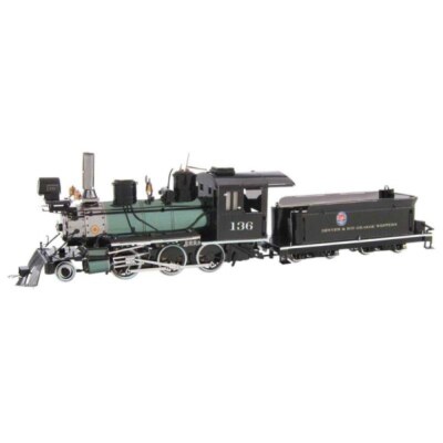 Metal Earth - Wild West 2-6-0 Locomotive DIY Assemble Steel Sheet 3D Model Craft