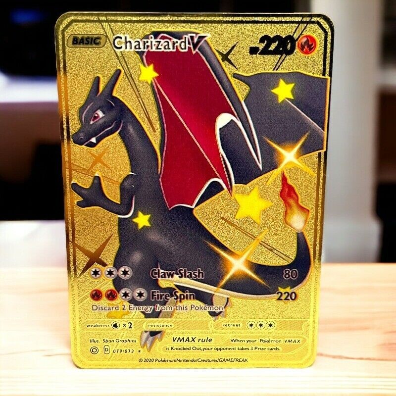 Charizard V & M Charizard EX ゴールドカードセット Charizard Vmax Gold V Evolution SR | eBay