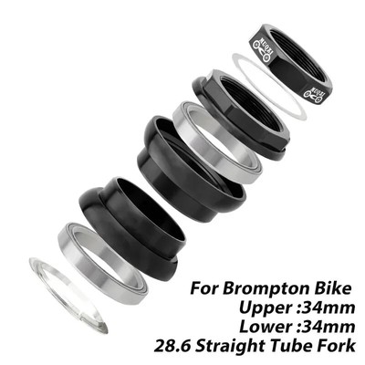 30 34 42 44 41.8-52 42-47 44-56 44-50.6mm Tapered Straight Tube Bike Headset